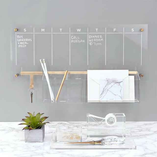 Russell + Hazel Acrylic Weekly Dry-Erase Calendar