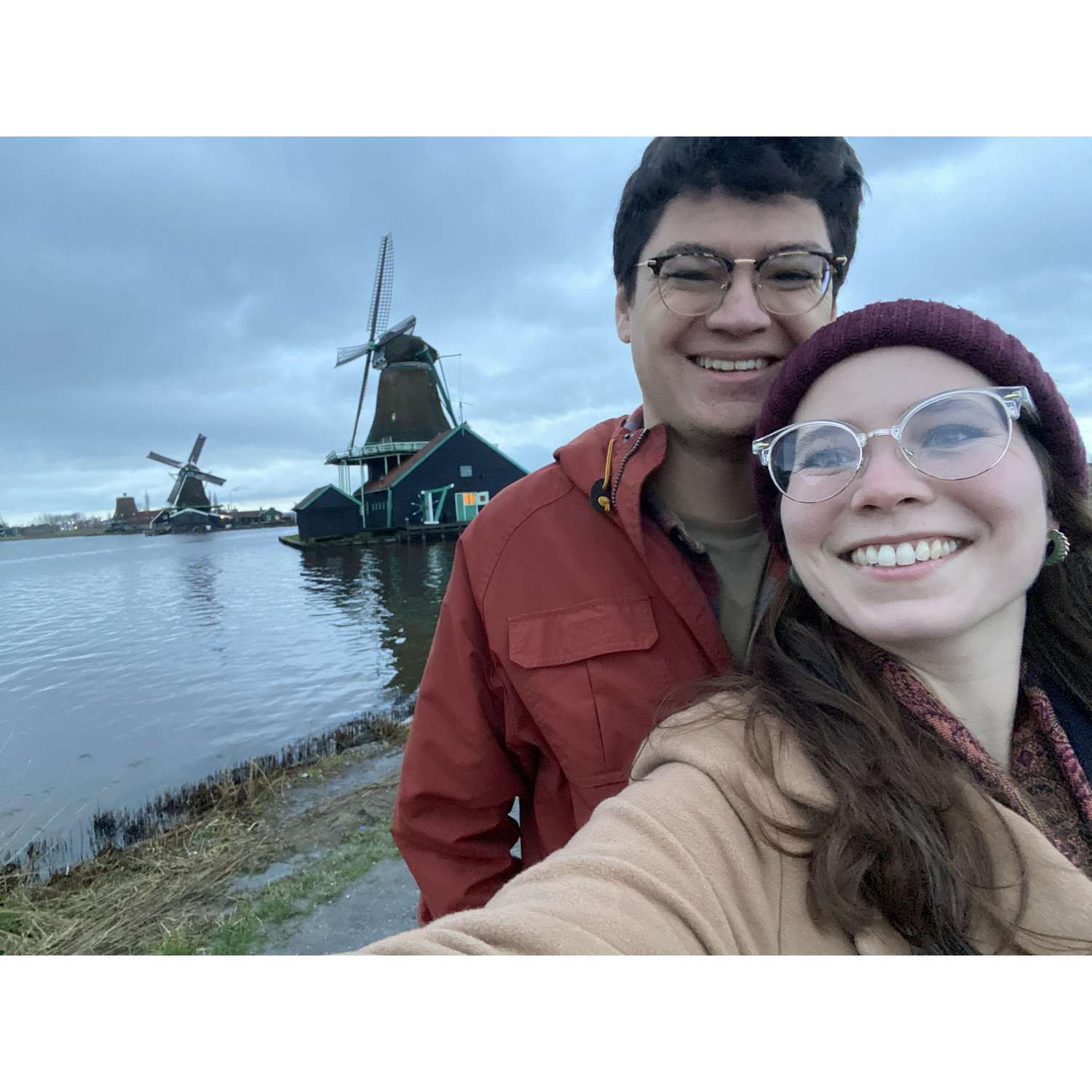 2024: Trip to Amsterdam, where we got engaged.
