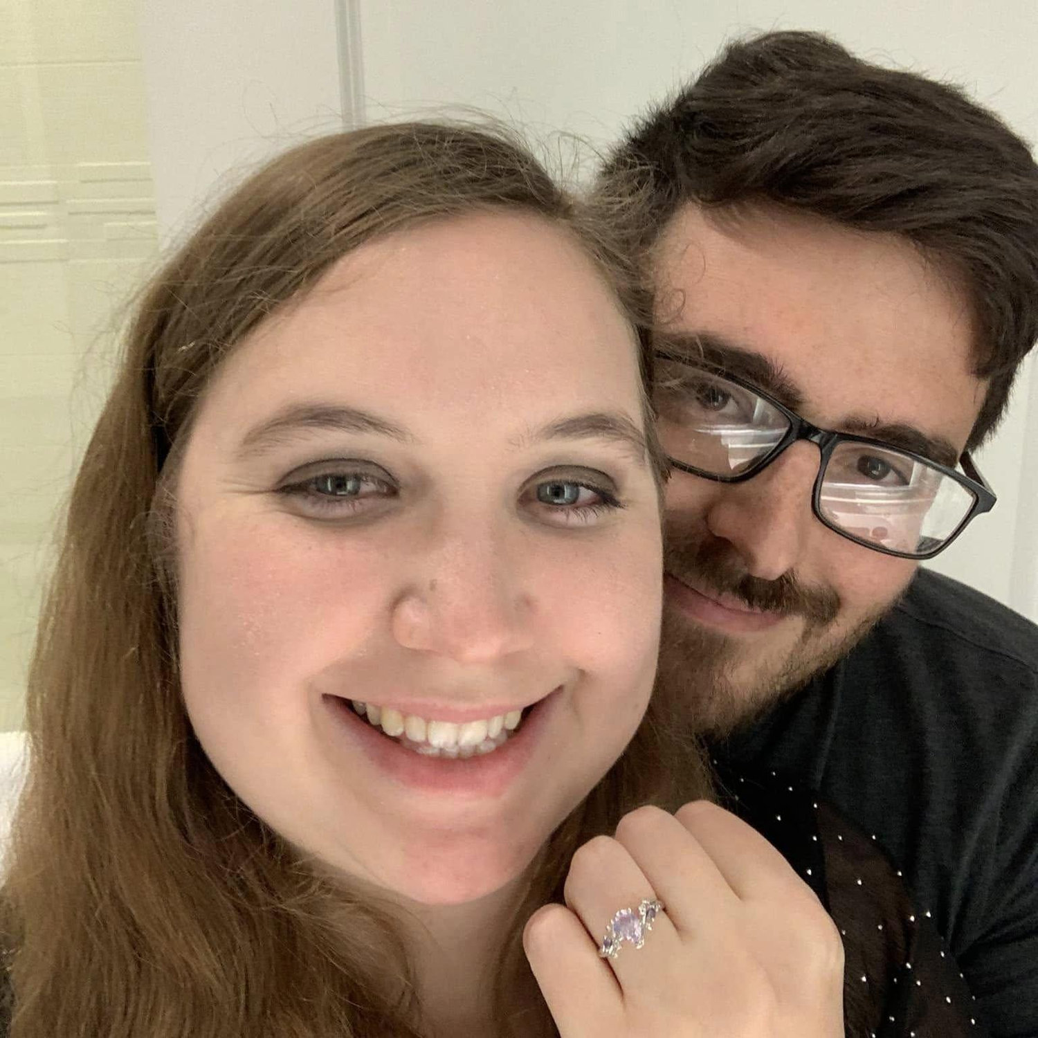 He proposed at the Christmas Lights!!!