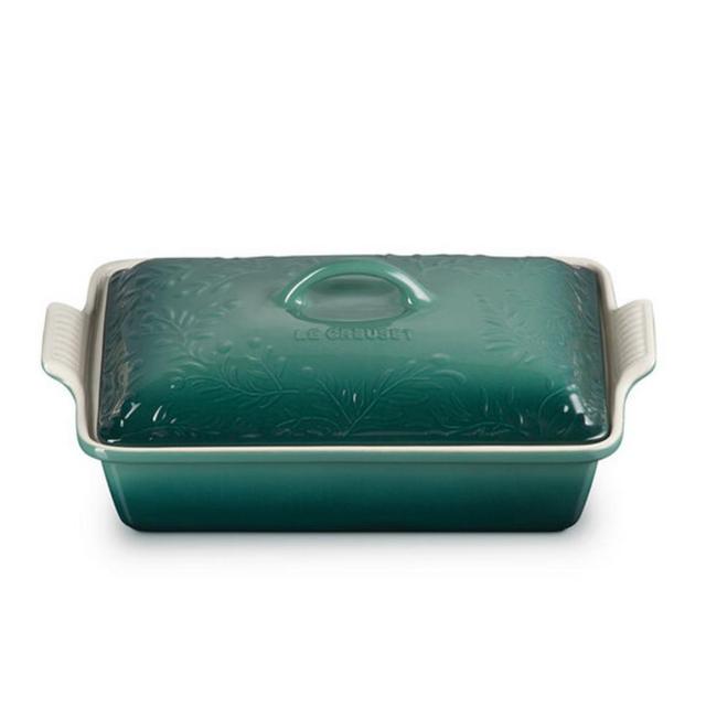 Olive Branch Collection Heritage Rectangular Casserole — color Artichaut