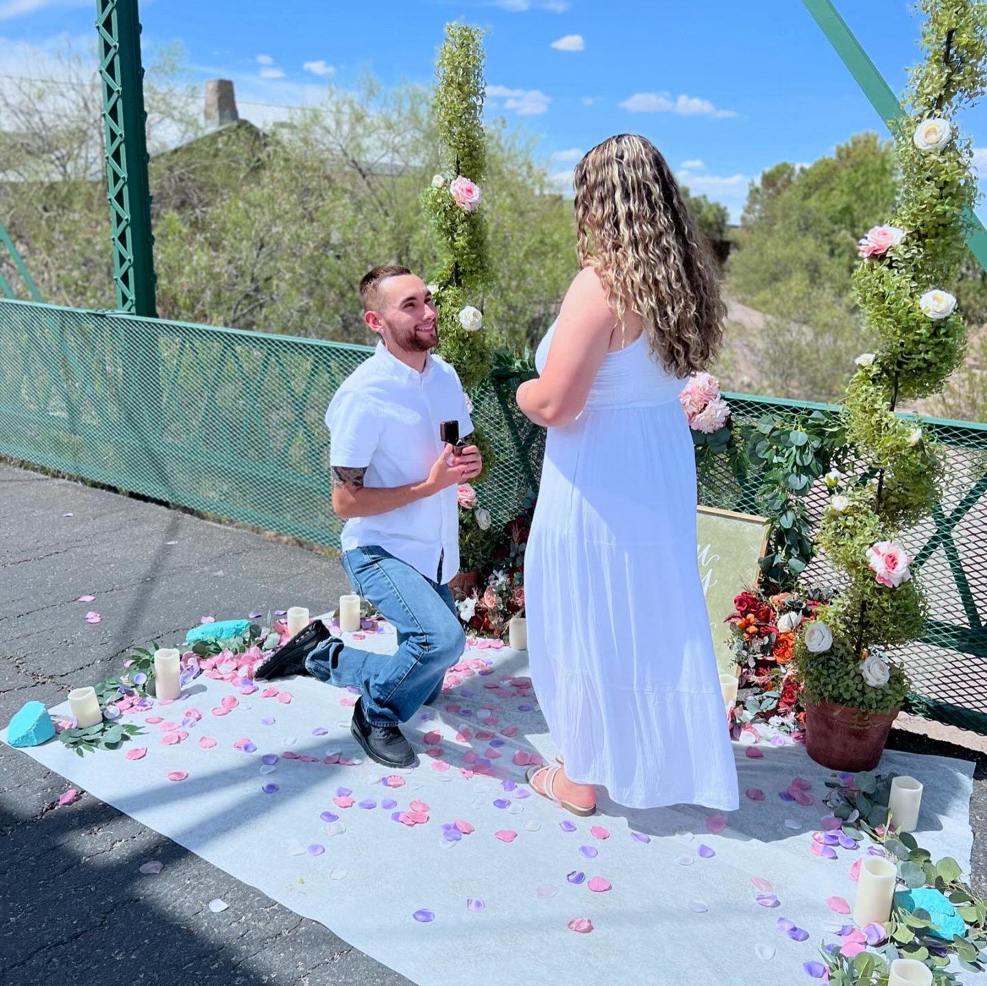 The day Nate proposed !