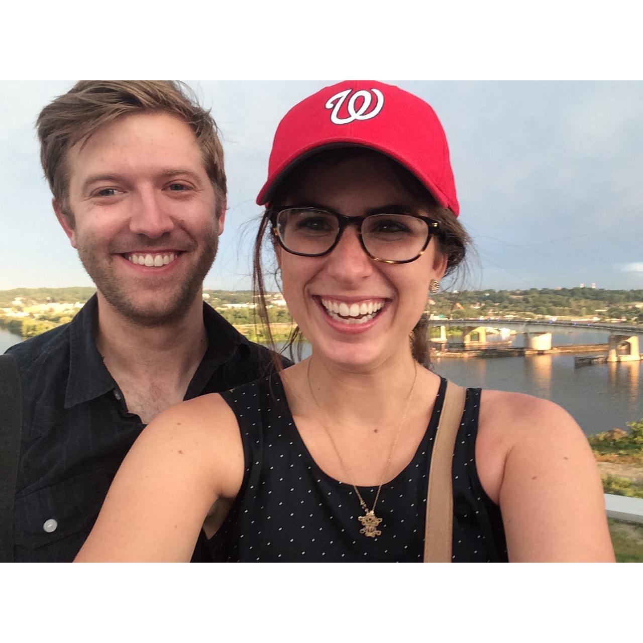 Our first Nats game