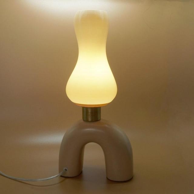 Steampunk Decorative Table Lamp with 3D...