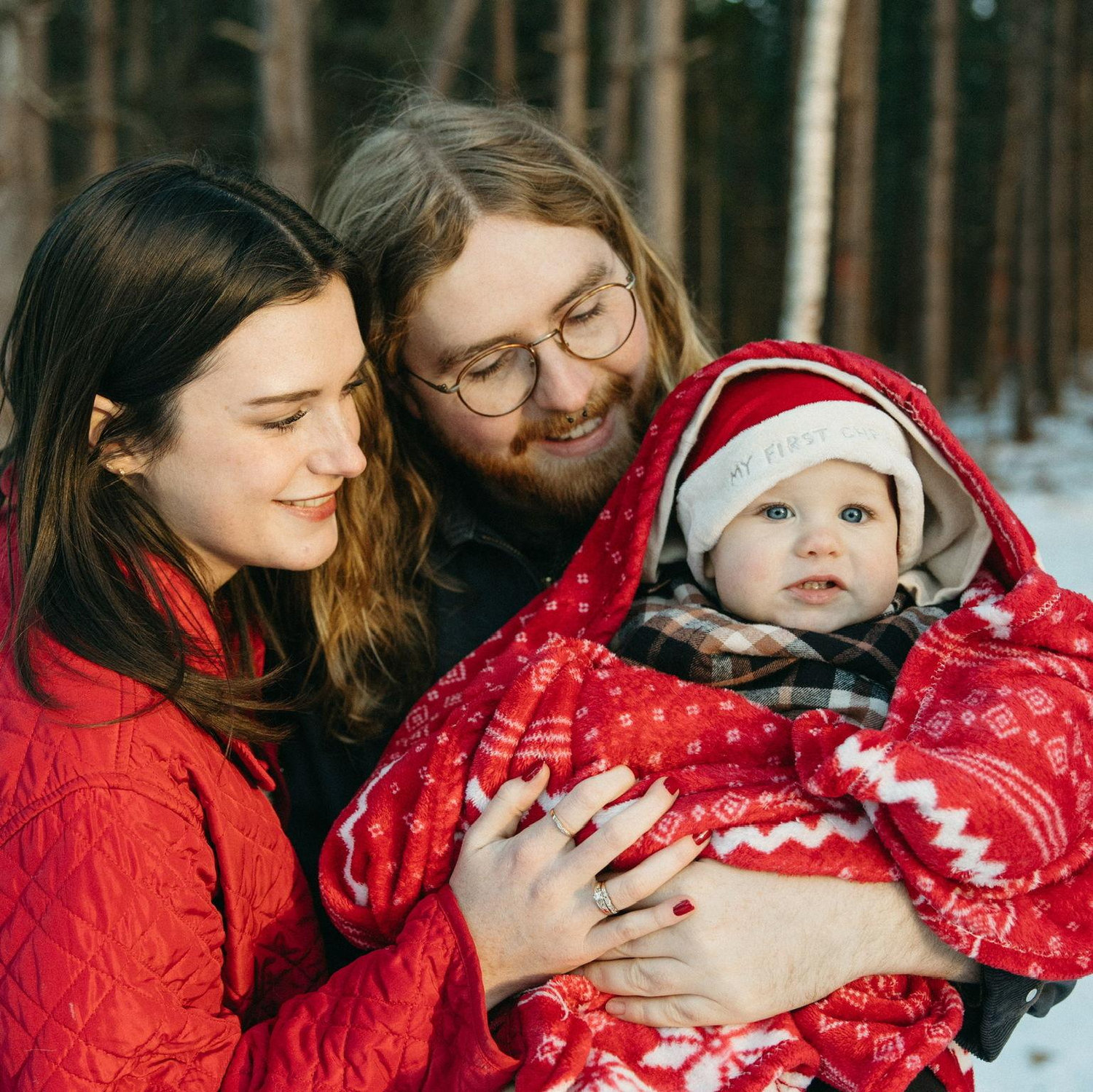 Here we are in December 2025 with the little guy who made us Uncle Andrew and Aunt Lily-- Rhyland!