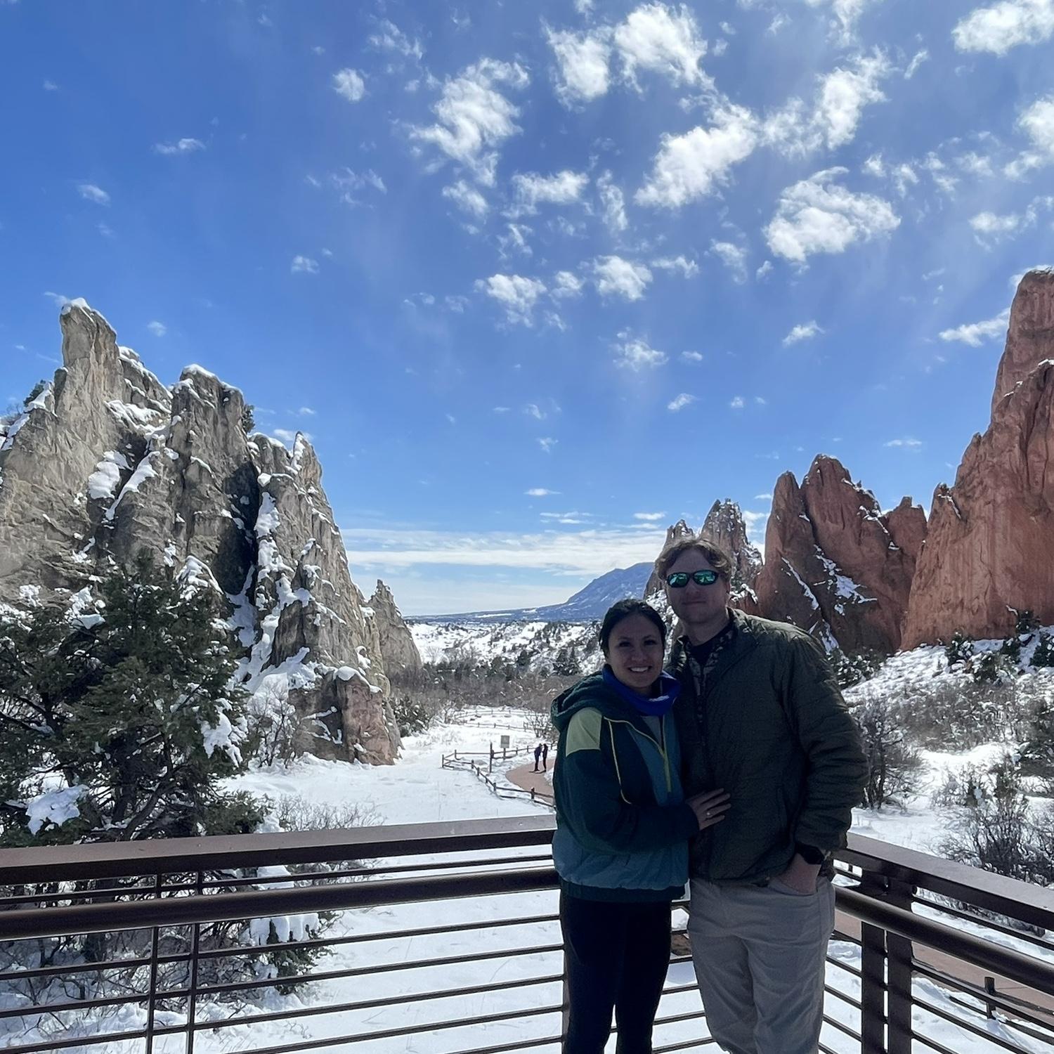 Garden of the Gods in Colorado.