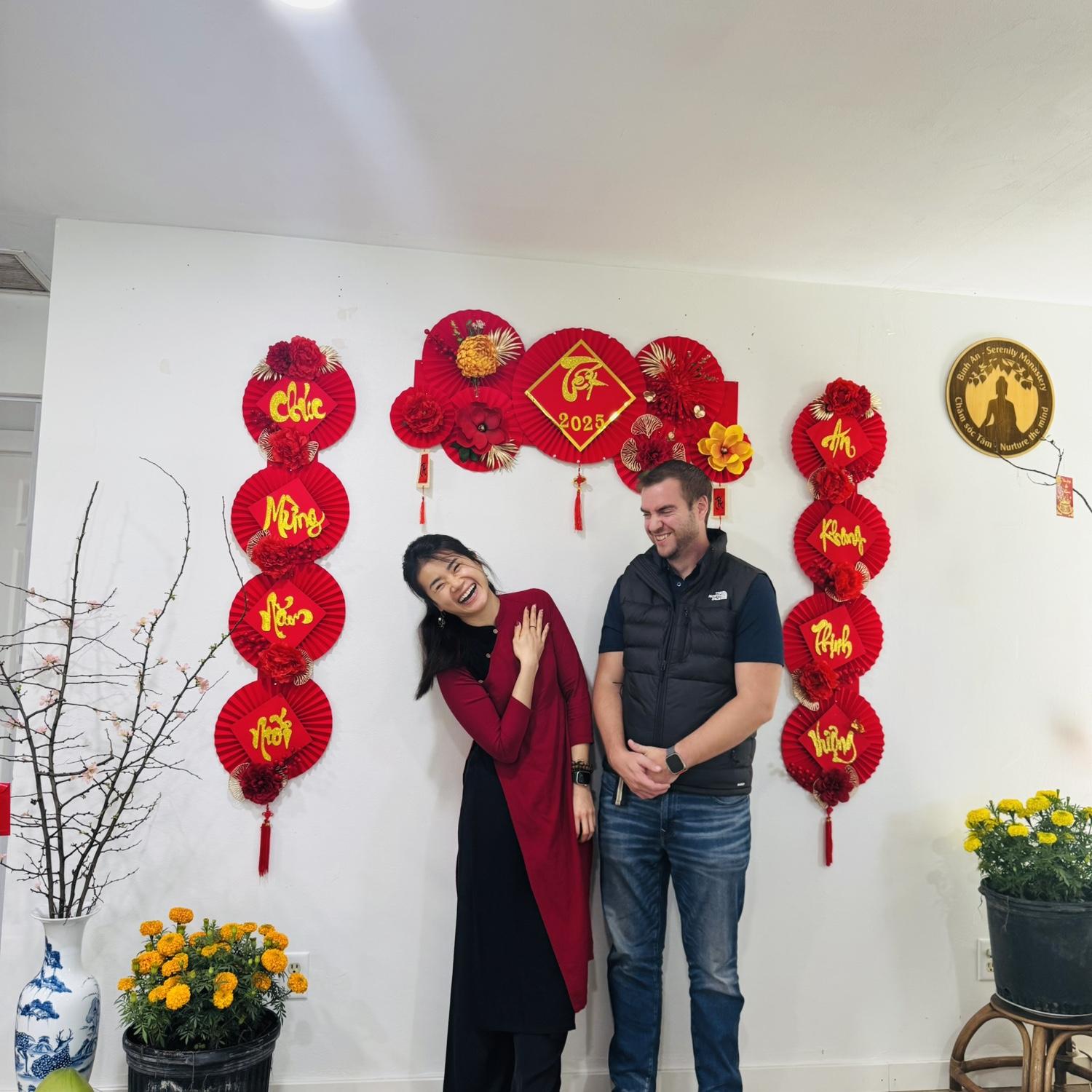 🧧 Our very first Tết celebration