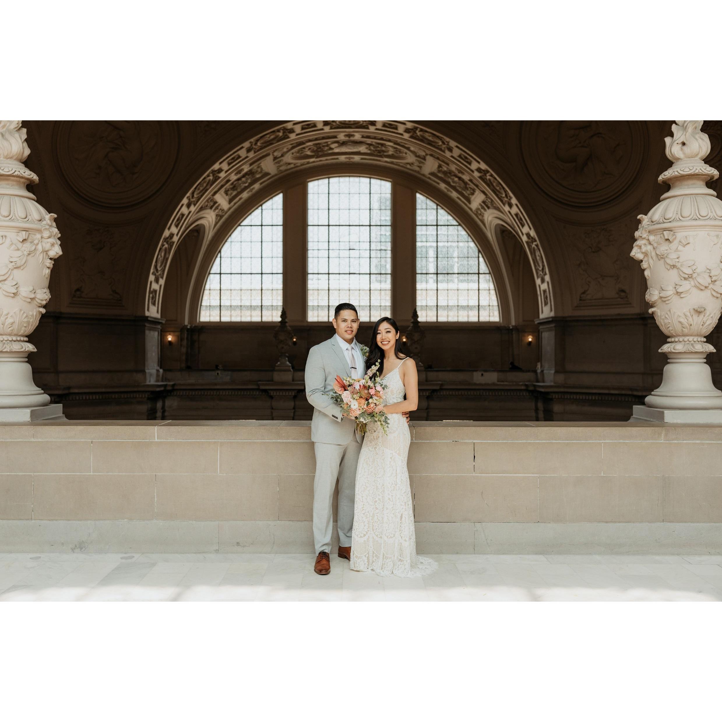 Civil Ceremony at SF City Hall (San Francisco, CA)