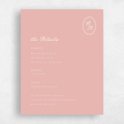 Dusty Peach, Orange Wedding Enclosure - Dolores
