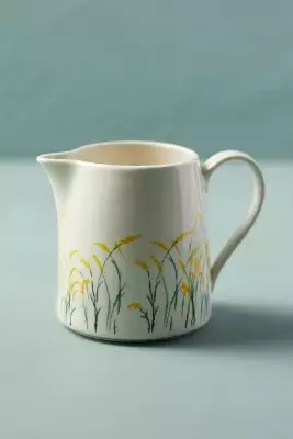 Goldenrod Ceramic Measuring Jug