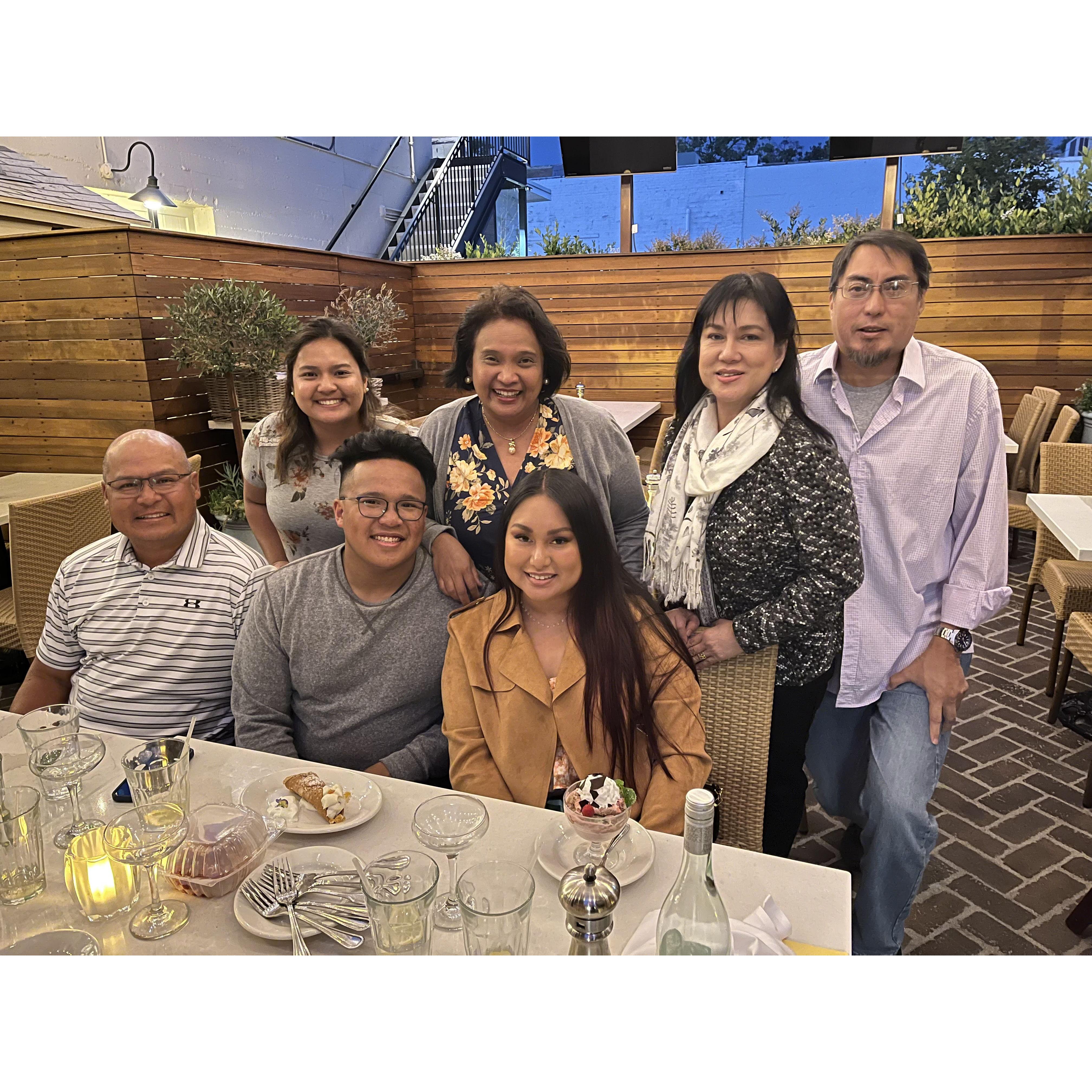 May 8, 2022 - Jasmine's Birthday Lunch Claremont, CA