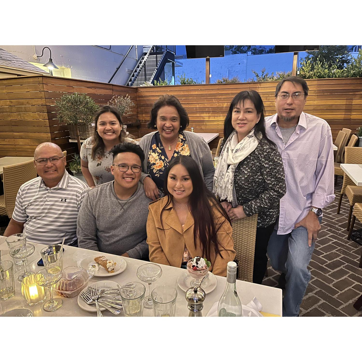 May 8, 2022 - Jasmine's Birthday Lunch Claremont, CA