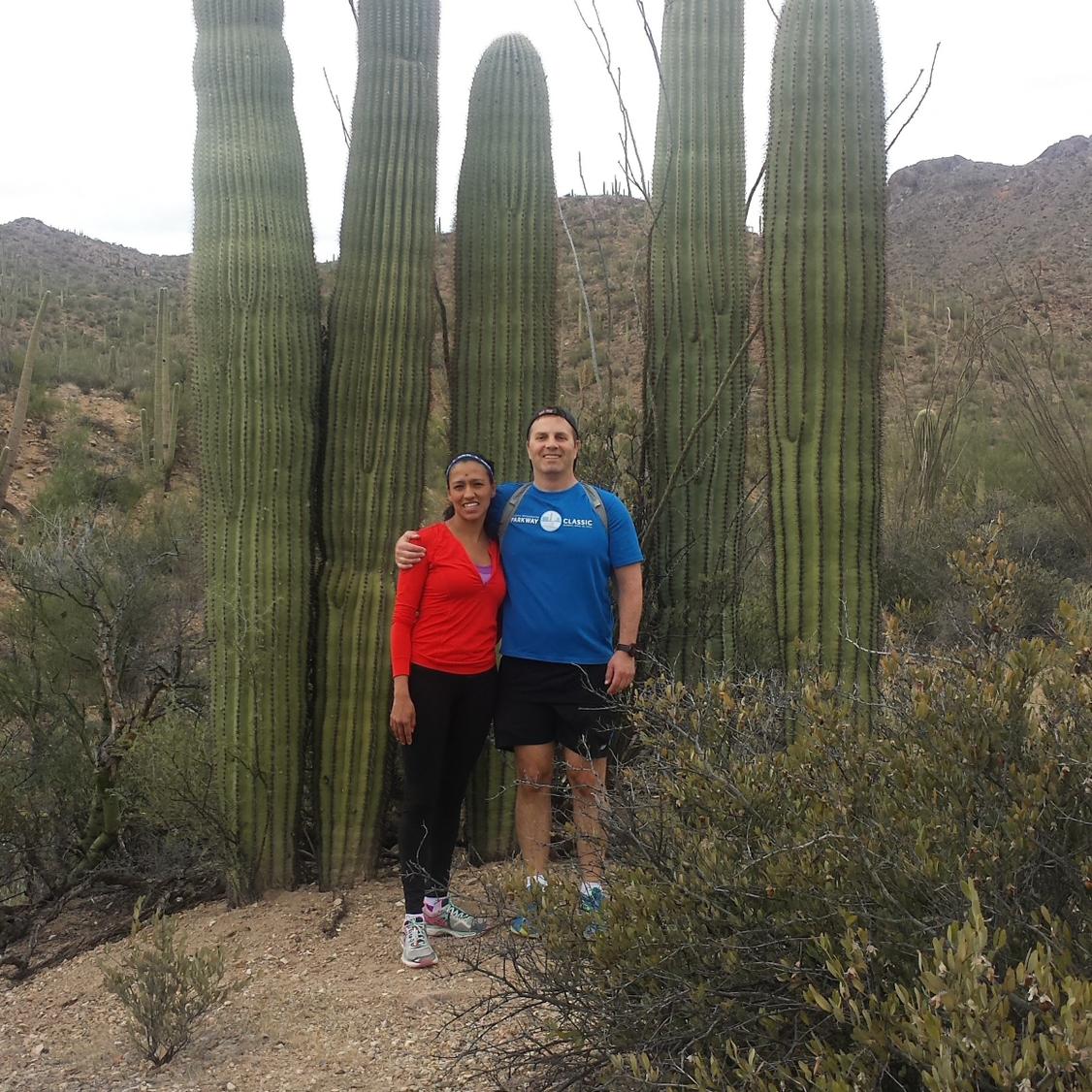 Hiking in Gates Pass, Tucson