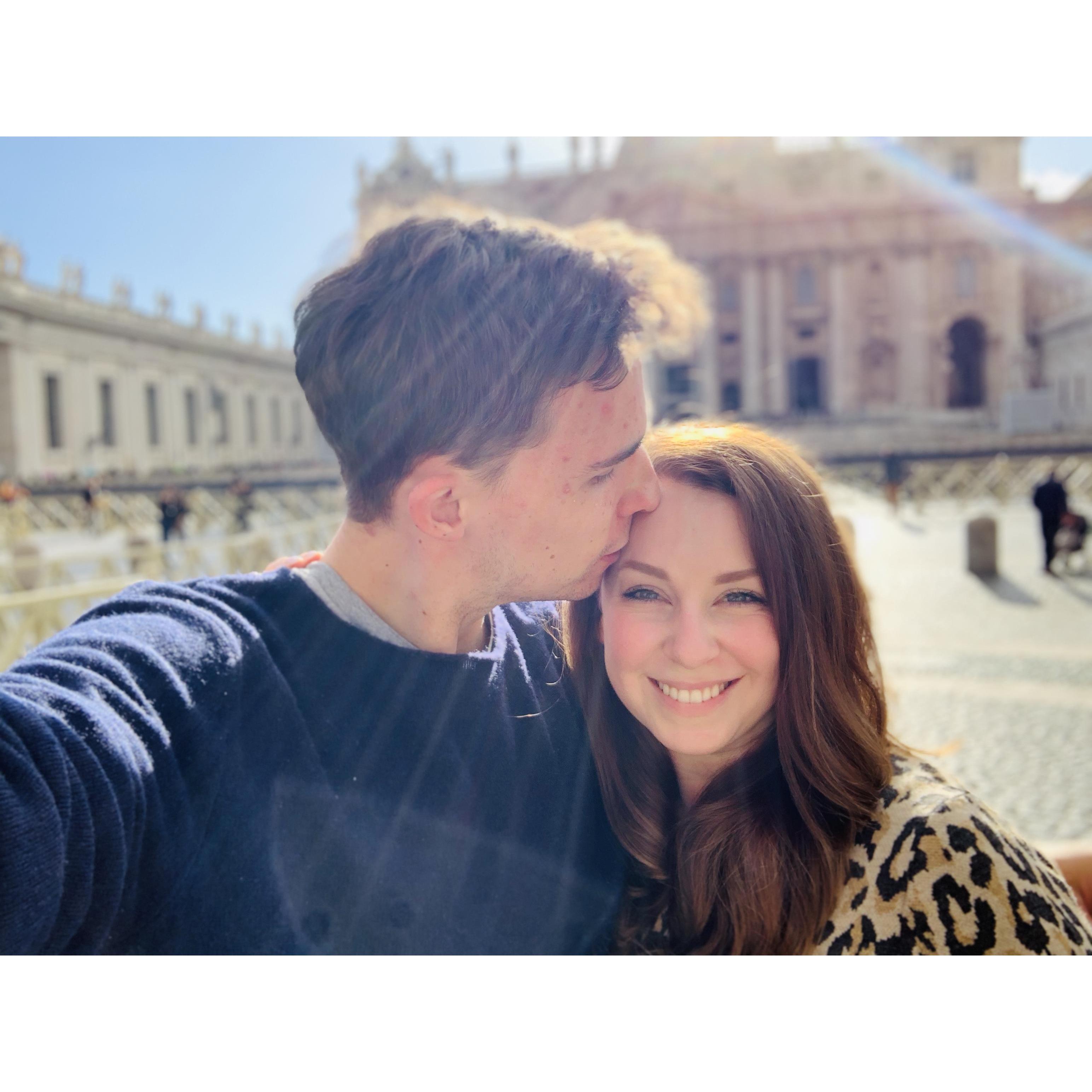 At the Vatican!