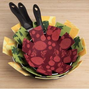 Now Designs by Danica Pan Protectors (Set of 3) | Mediterranean