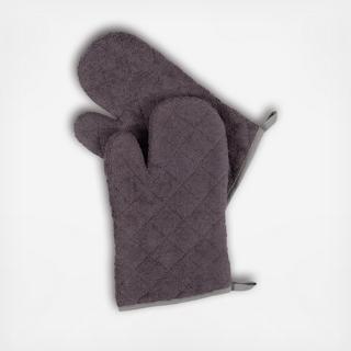 Pantry Terry Oven Mitts, Set of 2