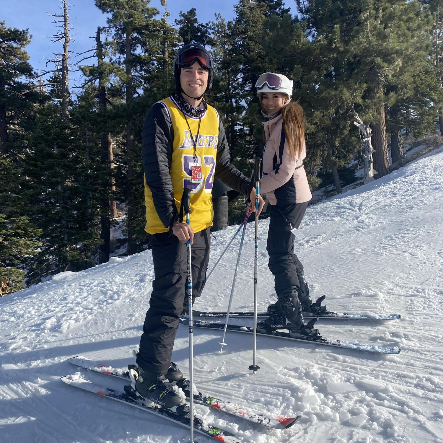 Skiing in Big Bear