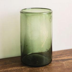 Droit Vert Fumé Vase