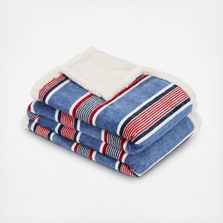 Center Coast Stripe Throw Blanket
