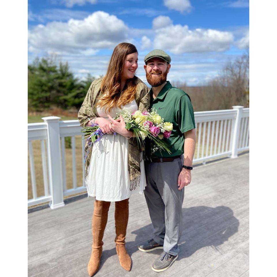 As we know, 2020 did not go as planned, and neither did our original wedding plans. We did get lucky in April, and on April 5th we were legally married at our town hall.