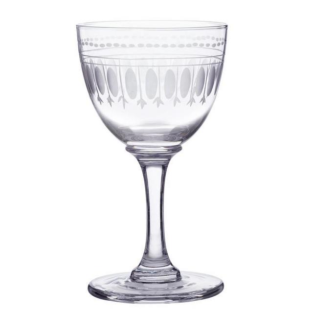 The Vintage List Oval Liqueur Glasses, Set of 6