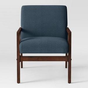 Peoria Wood Arm Chair Blue - Project 62™