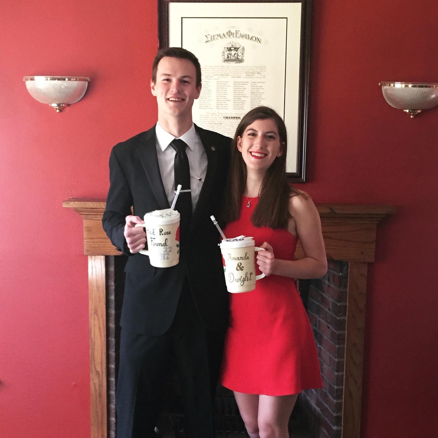 Dwight's final Red Rose Formal at University of North Dakota