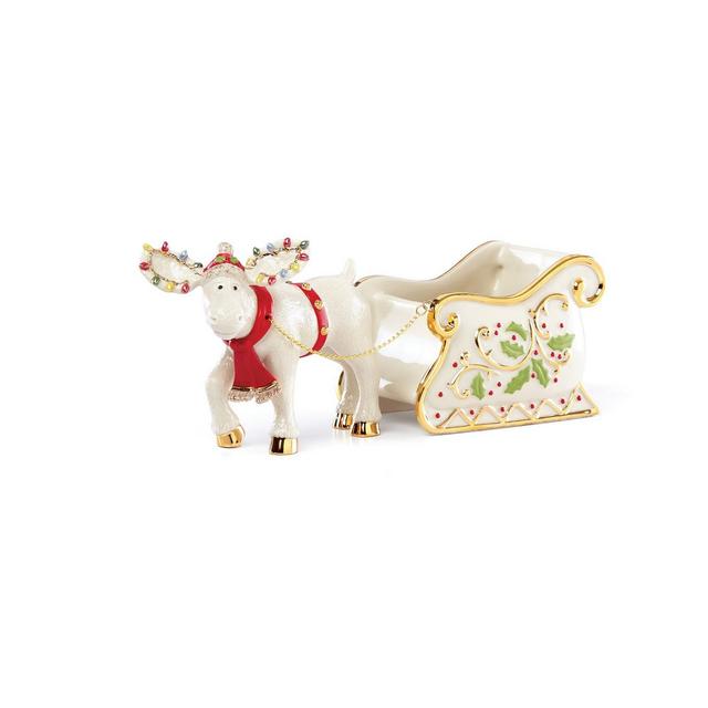 Lenox Merry Marcel Figural Candy Dish