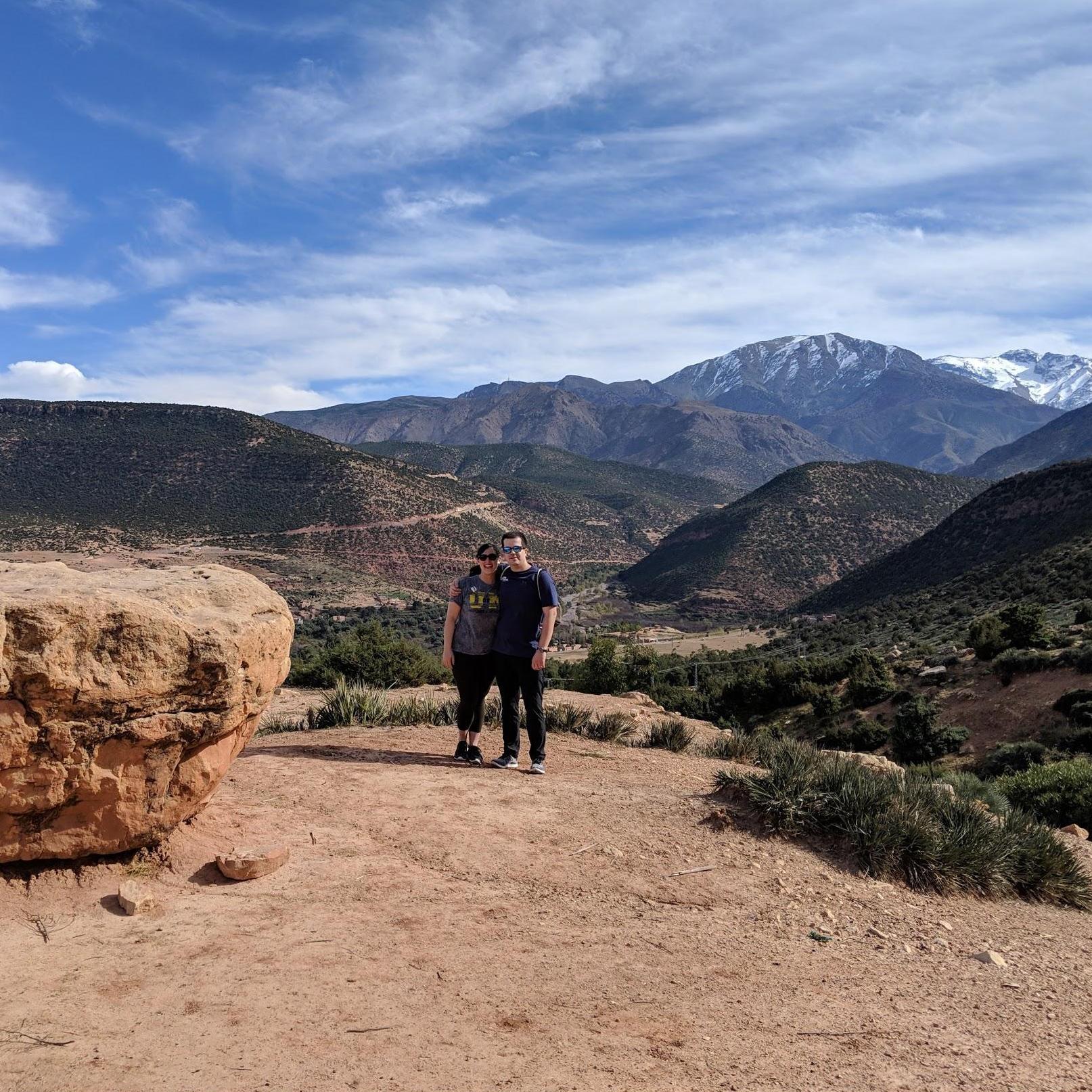 hiking the High Atlas Mountains