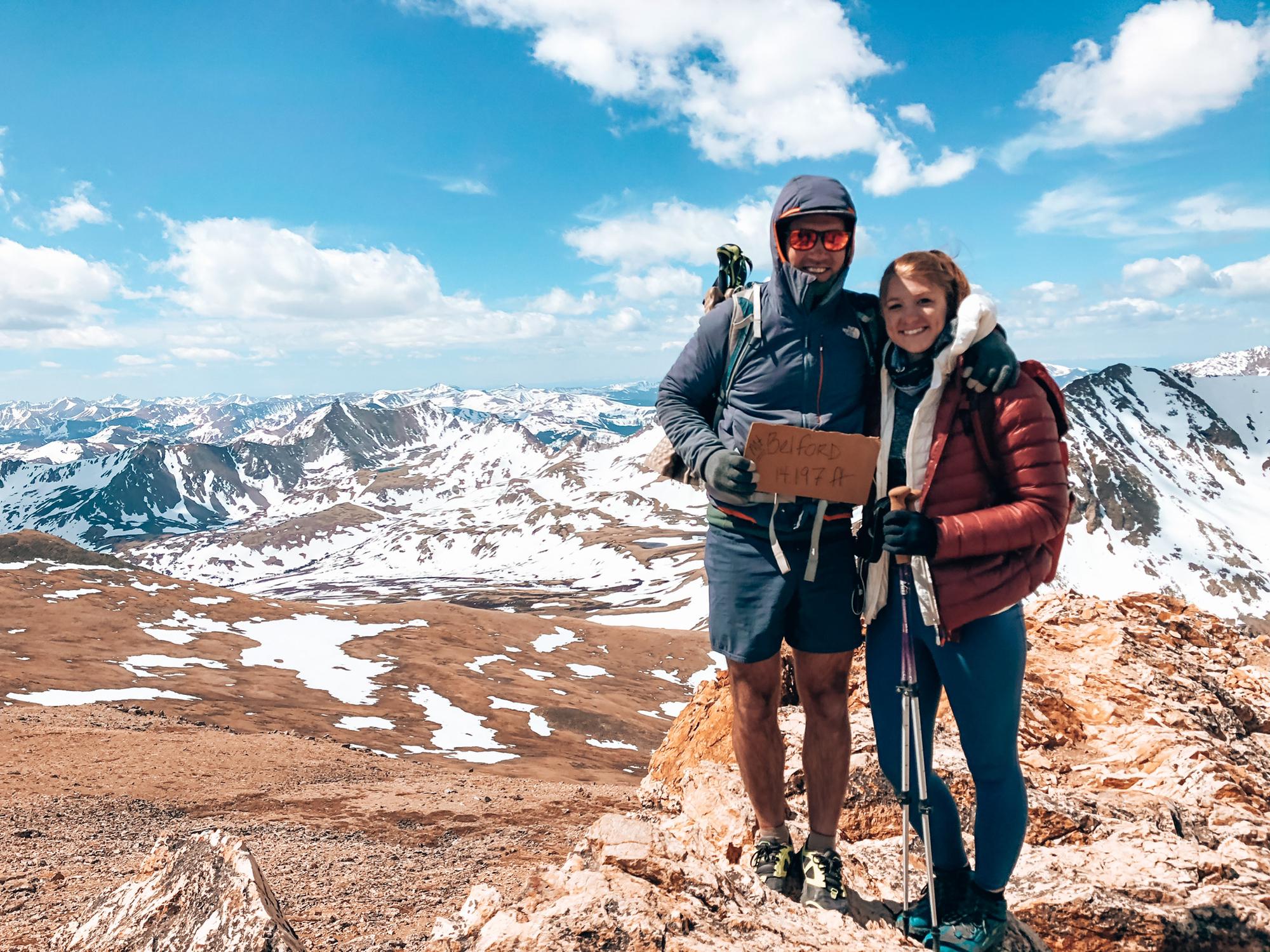 Mt. Belford summit