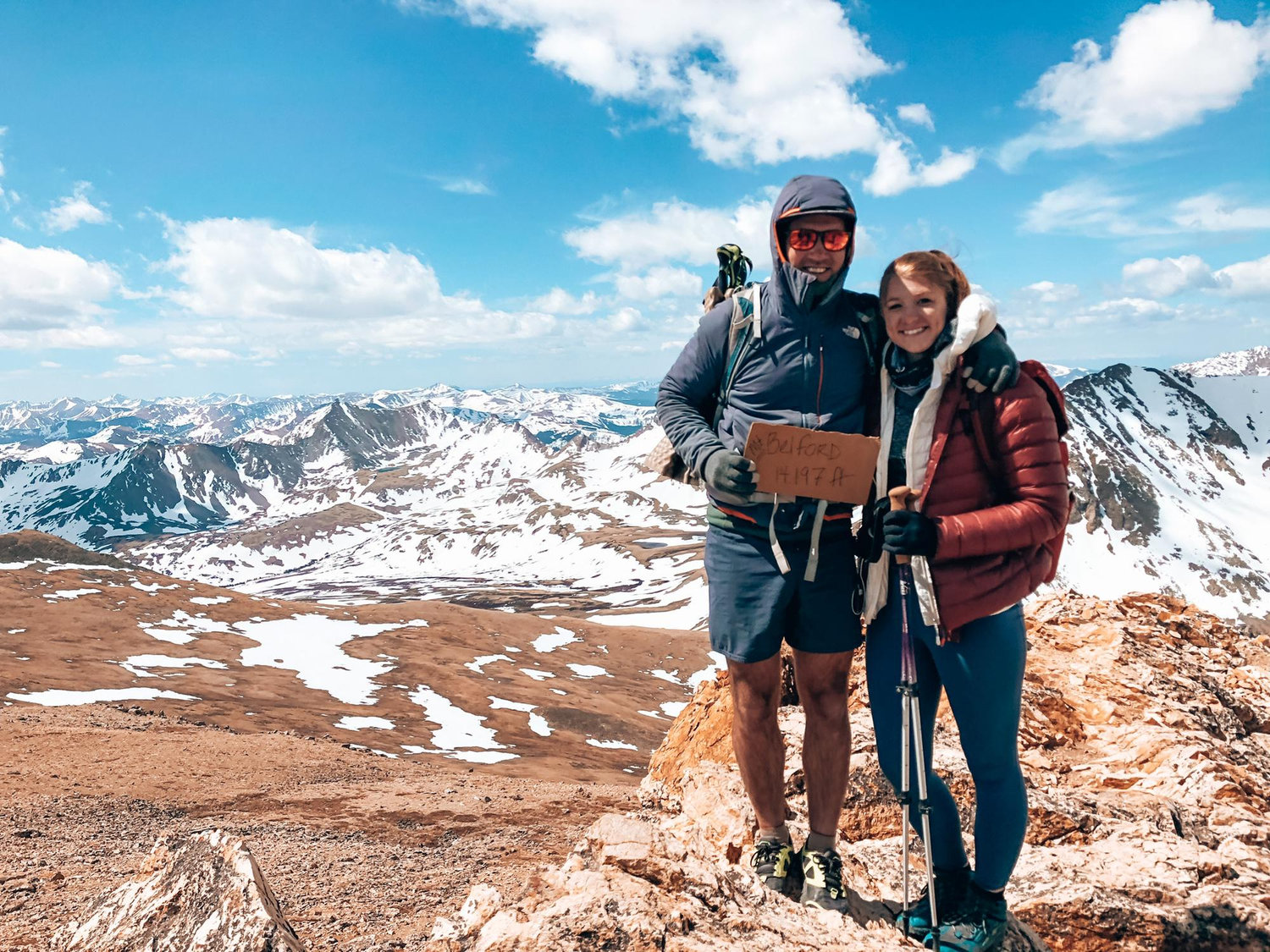 Mt. Belford summit