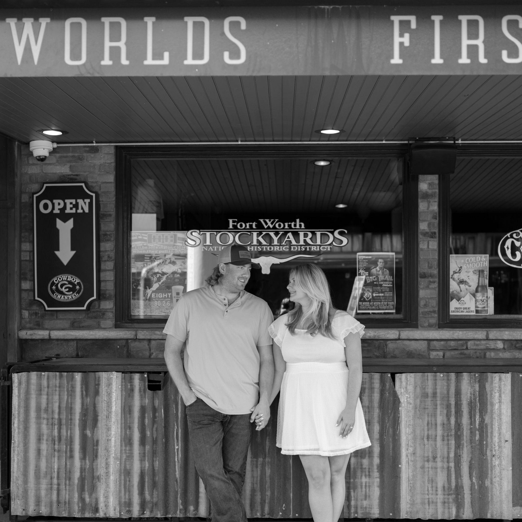 Engagement Pictures, Fort Worth Stockyards, TX 2025