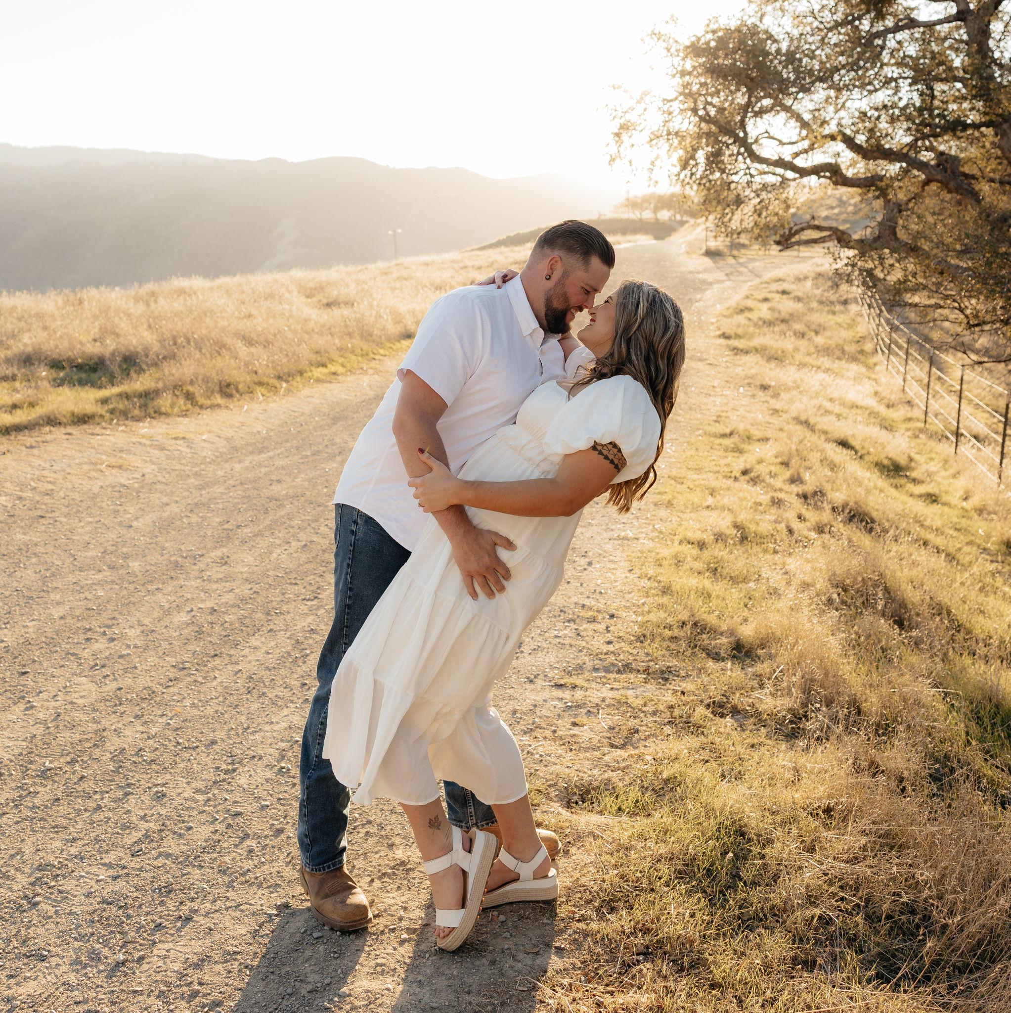 We had a lot of fun at our engagement shoot!