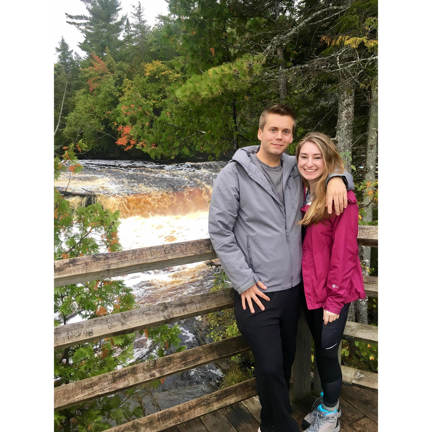 2016 - Northern Michigan - Camping and visiting Tahquamenon Falls