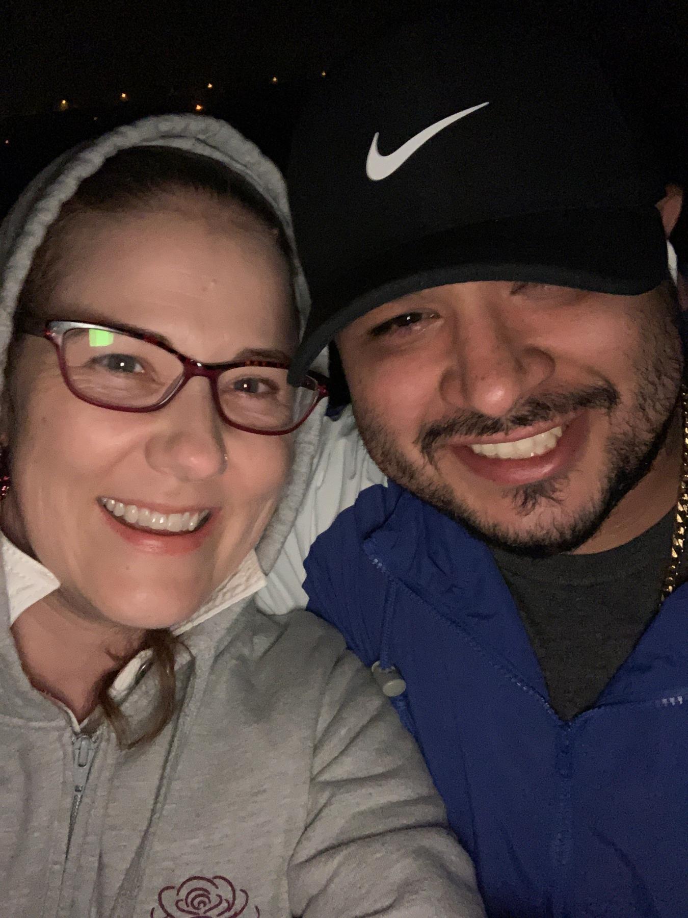 Love this man! We are always smiling no matter what we are doing!😁😍