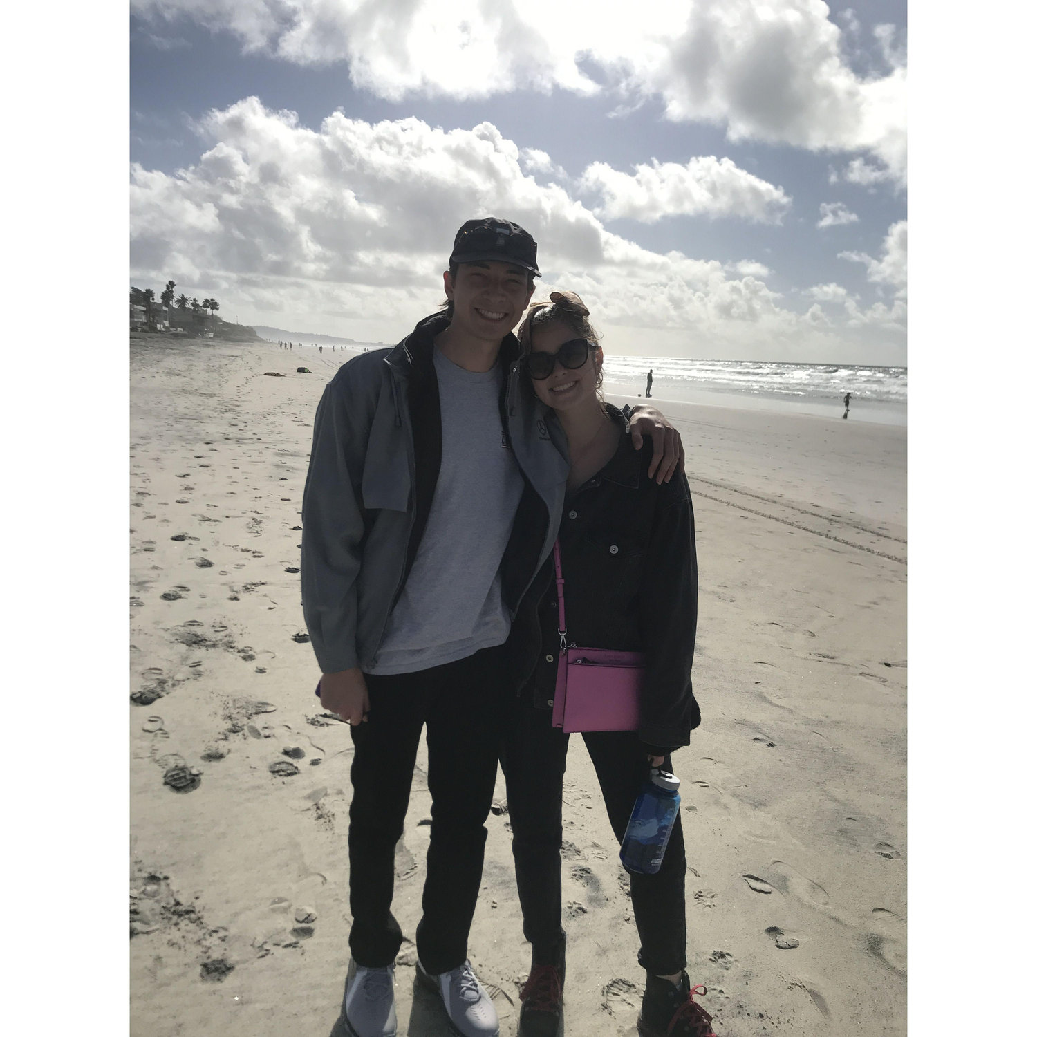 December 2021 - Walks on the beach is our favorite activity in San Diego.