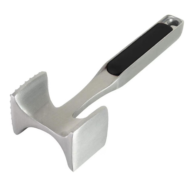 KitchenAid Gourmet Multi Sided Meat Tenderizer for Pounding Meats, Nuts, Shellfish, ect, Hang Hole for Easy Storage, Hand Wash, One Size, Black
