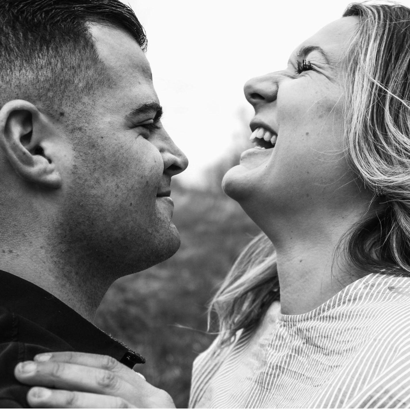 This photo won us 92 Pro FM's "Cutest Couple" ;)