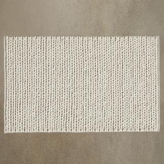 Wool and Cotton Braided Rug