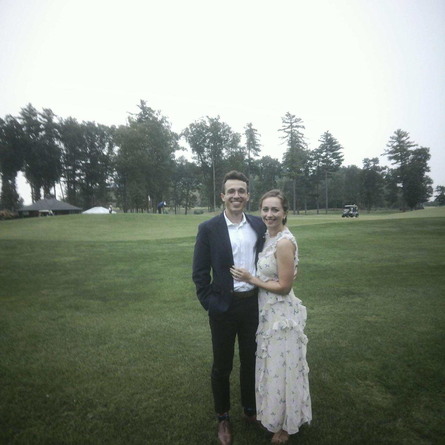Celebrating friends in Boston