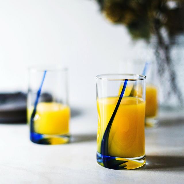 Ribbon Impressions 10 oz. Drinking Glass (Set of 8)