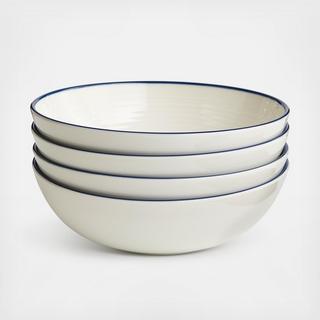 Gordon Ramsay Maze Denim Line Cereal Bowl, Set of 4