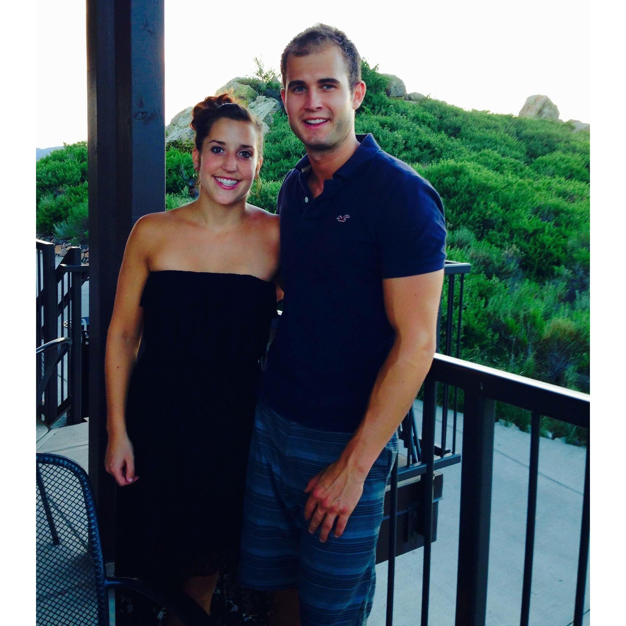 Date night out.