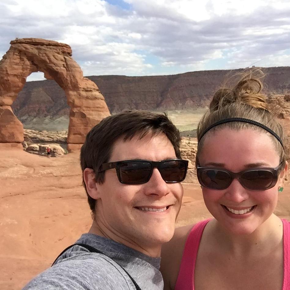 Peaceful Arch at Arches National Park, Utah 2016