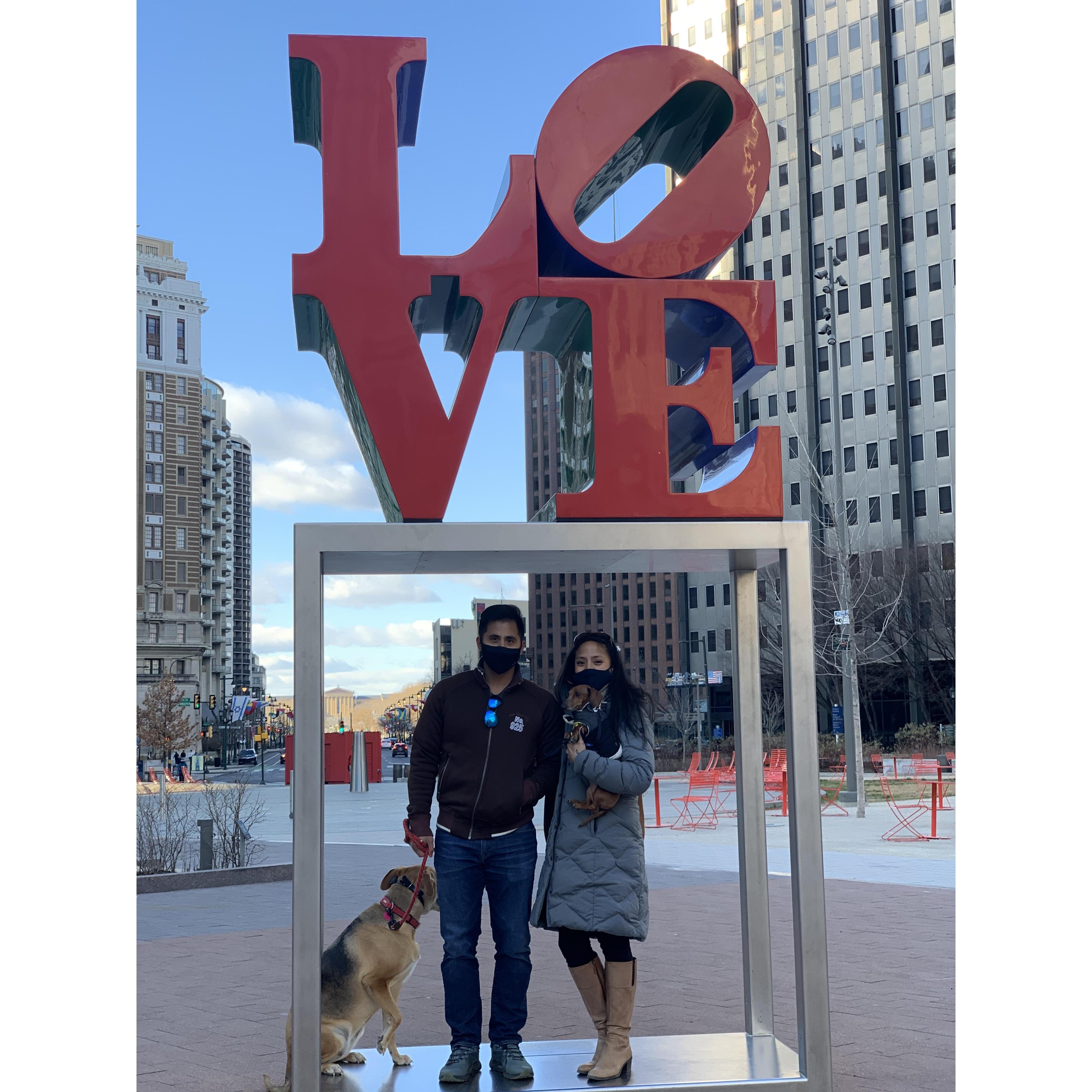 Our trip to Philadelphia -  city of love and cheesesteaks!