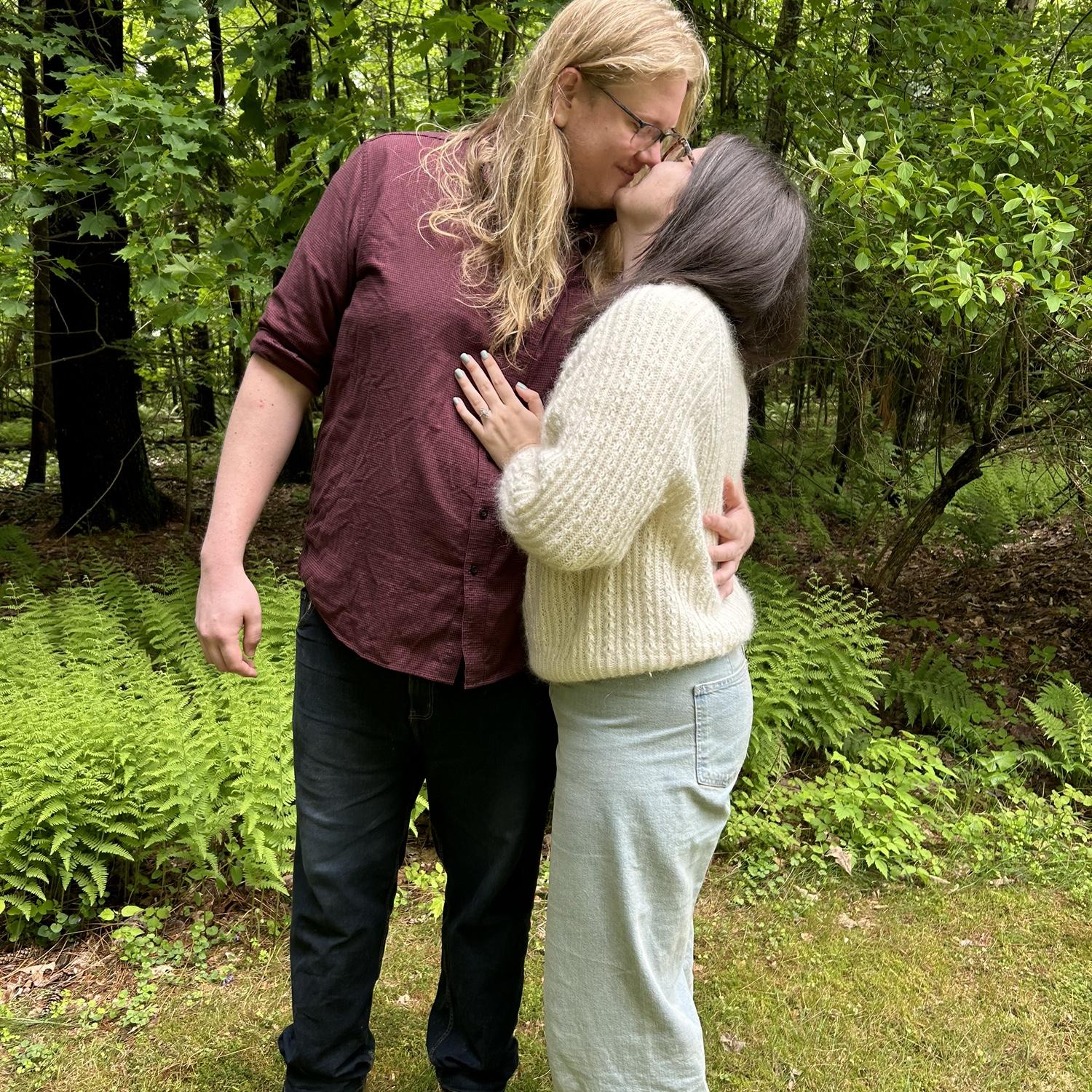 Connor popped the question and we took a few pictures to remember it by! (May 2025)
