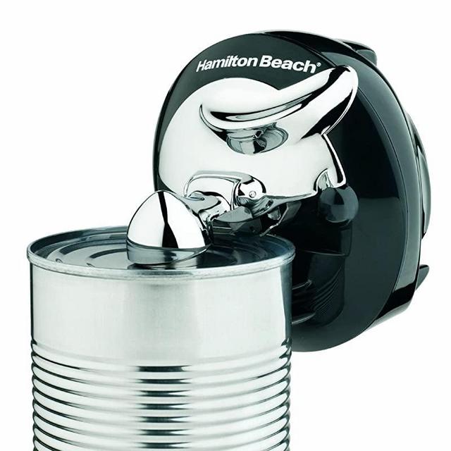 Hamilton Beach Walk 'n Cut Can Opener, Automatic Hand-Free Cordless & Rechargeable, Black (76510G)