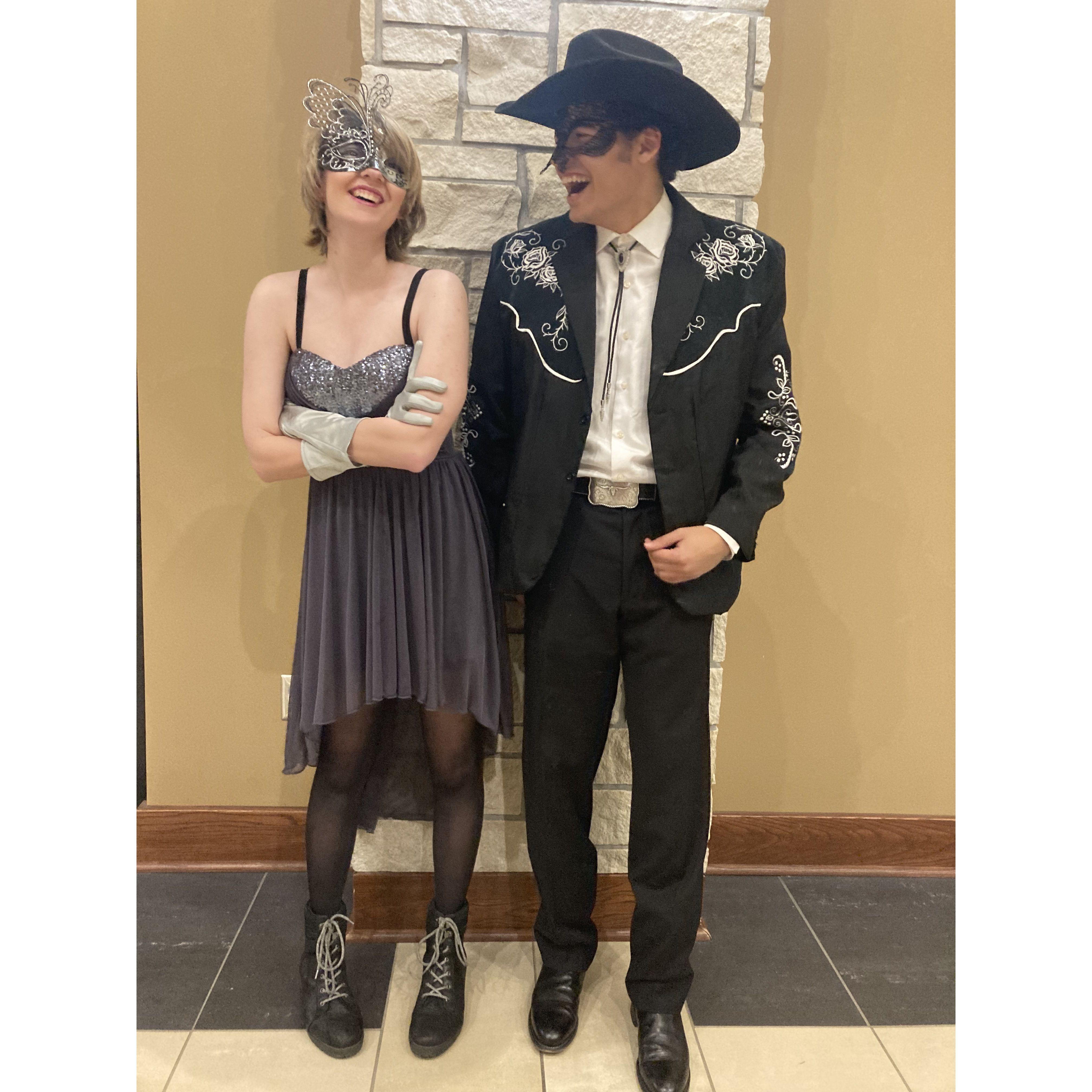 At this dance, we were officially a couple!