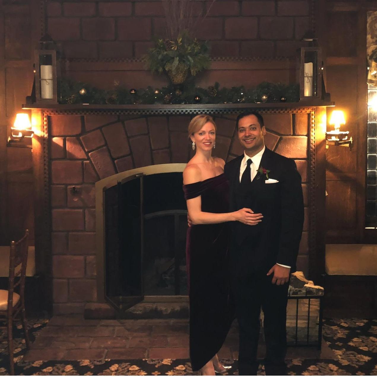 At our dear friends' NYE wedding