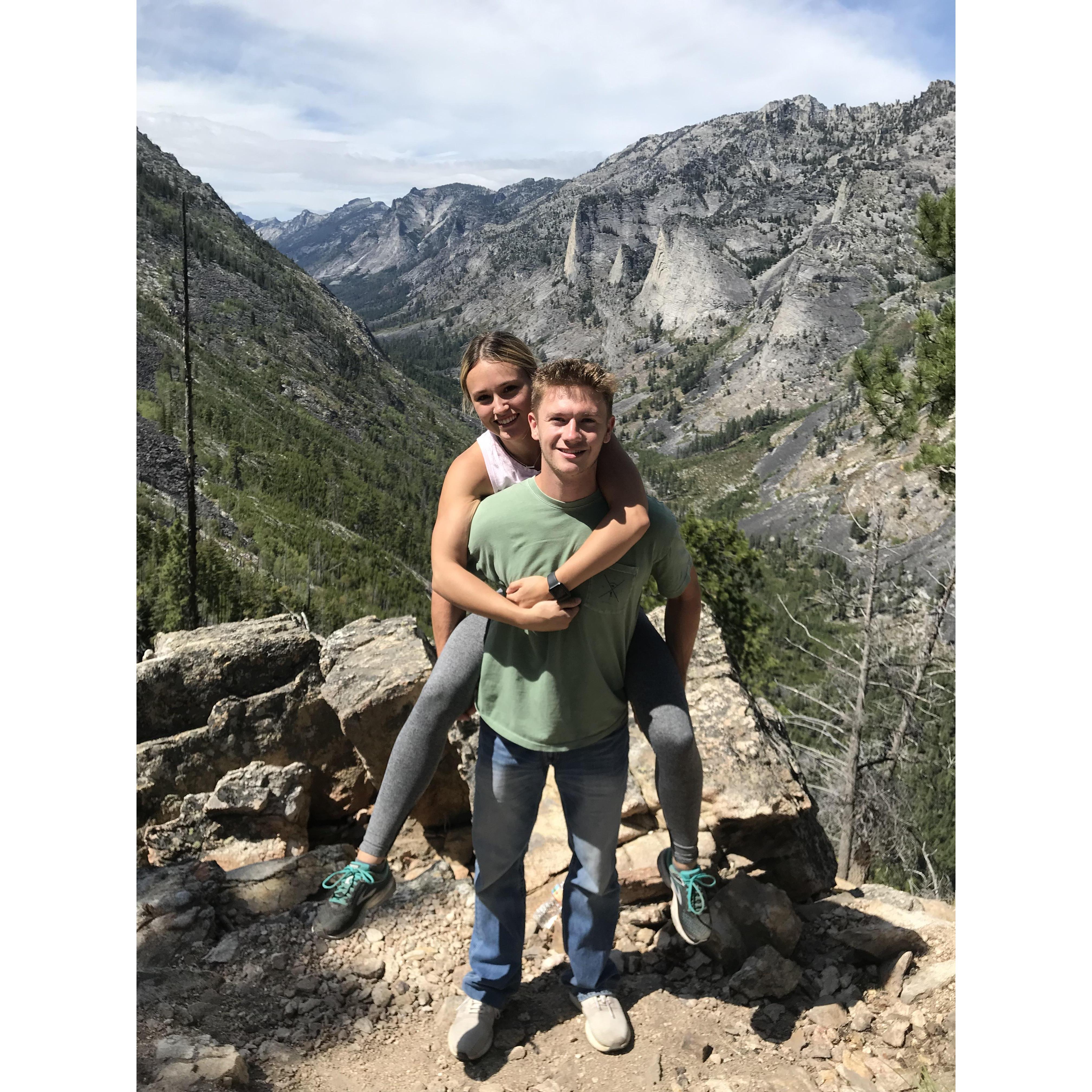 Hiking for Tyler's birthday