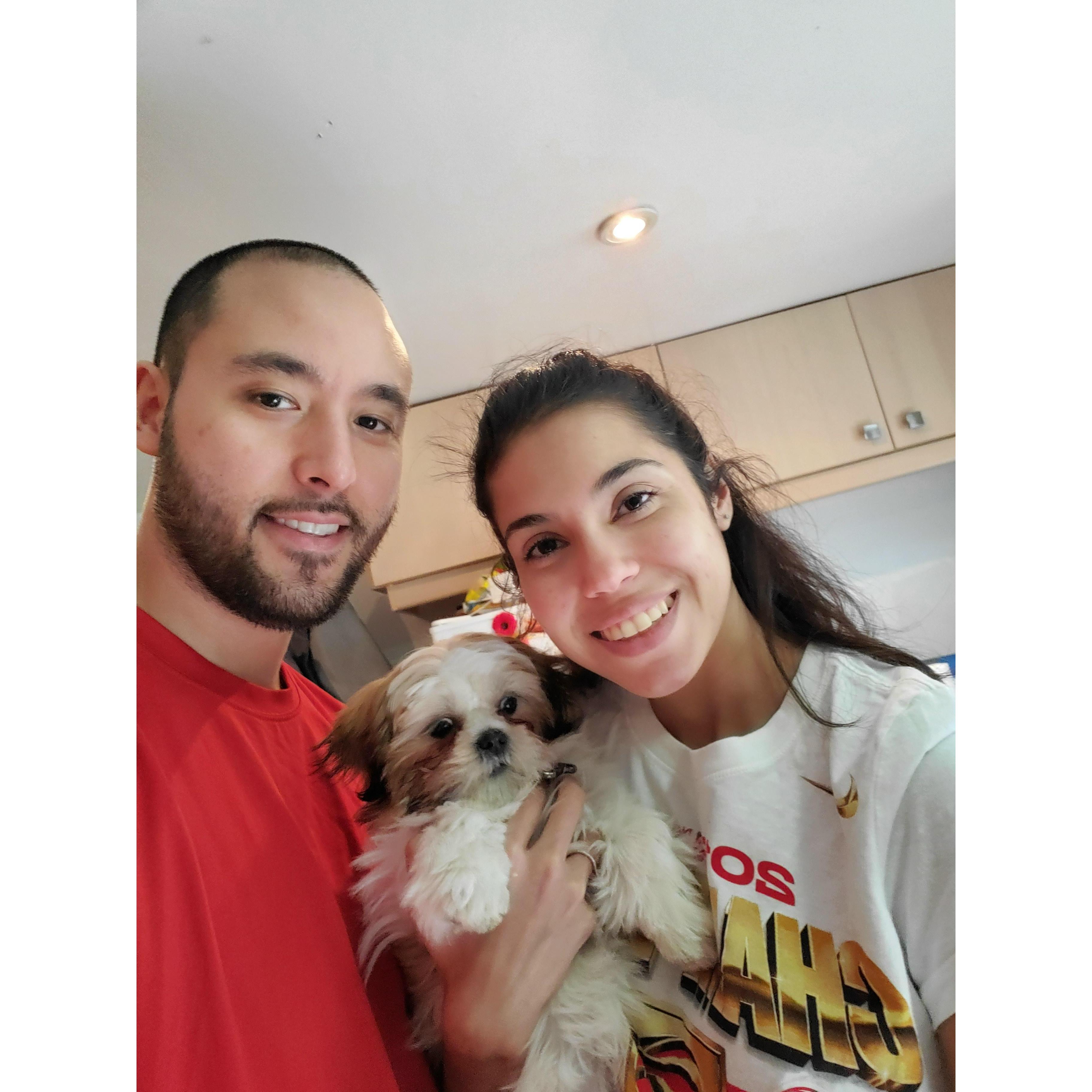 Our first baby, Winnie. February, 2020.